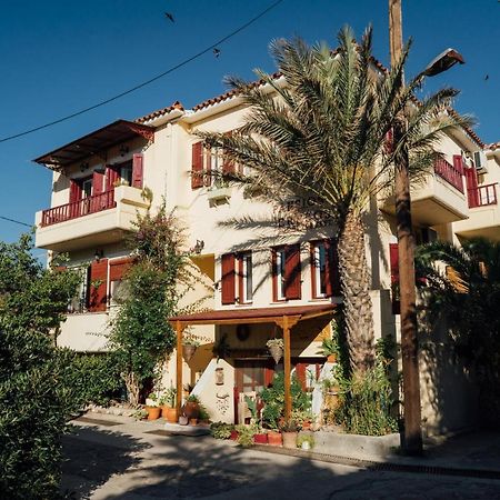 Hotel Pansion Eresos Skála Eresoú Exterior foto
